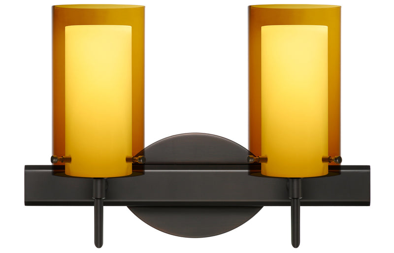 Besa 2SW-G44007-BR Wall Sconce, Bronze