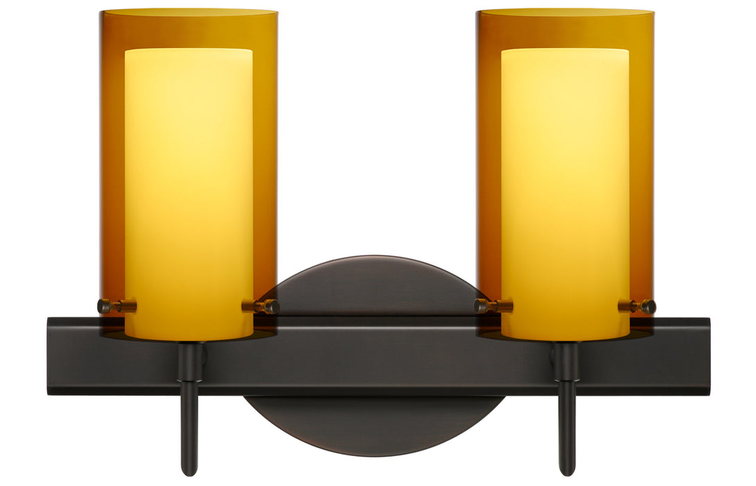 Besa 2SW-G44007-BR Wall Sconce, Bronze