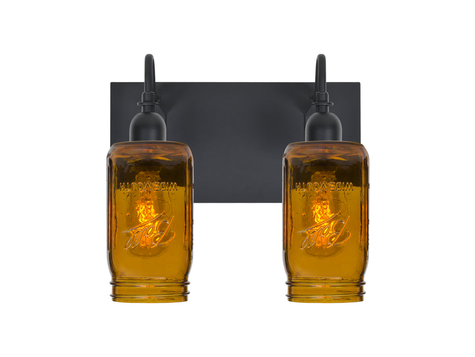 Besa 2WG-MILO4AM-EDIL-BK Vanity, Black