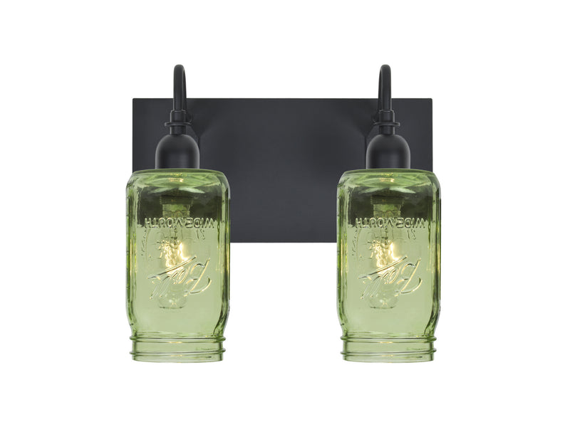 Besa 2WG-MILO4GR-BK Vanity, Black