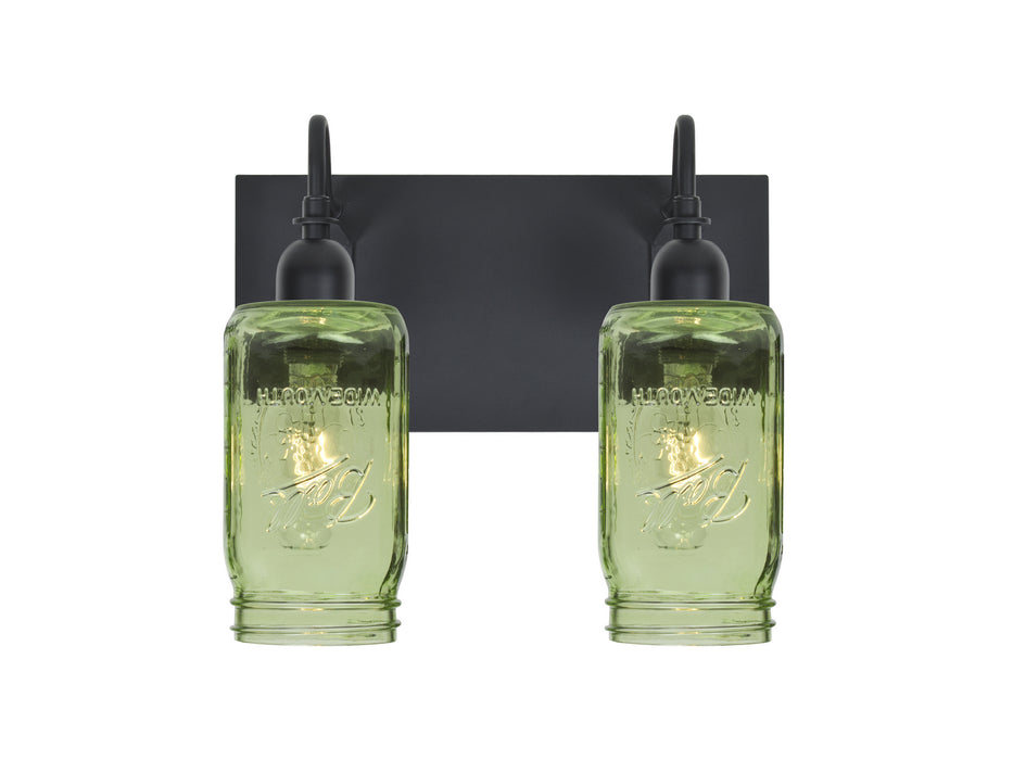 Besa 2WG-MILO4GR-BK Vanity, Black