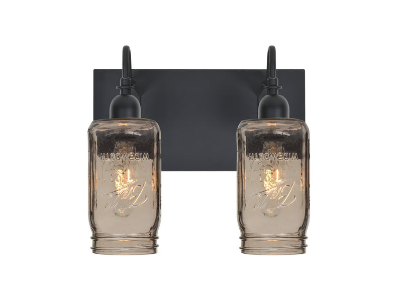 Besa 2WG-MILO4SM-BK Vanity, Black