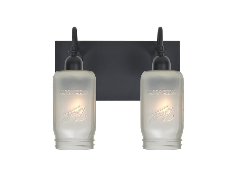 Besa 2WG-MILO4WF-BK Vanity, Black