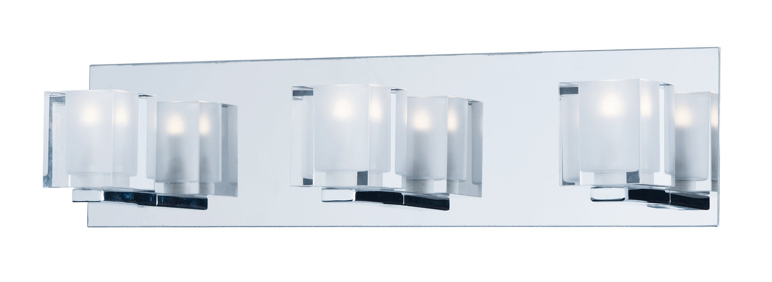 ET2 E32033-18PC LED Bath Vanity, Polished Chrome