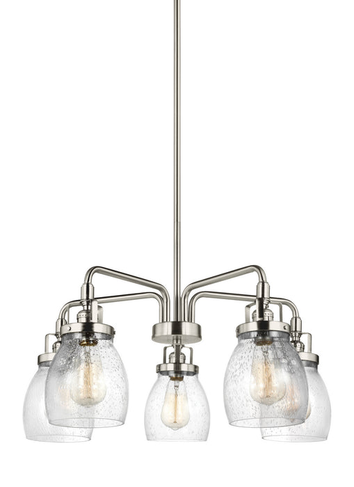 Generation Lighting 3114505-962 Five Light Chandelier, Brushed Nickel