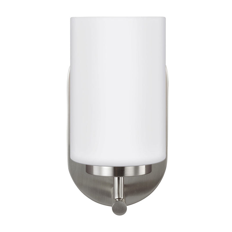 Generation Lighting 41160EN3-962 One Light Wall / Bath Sconce, Brushed Nickel
