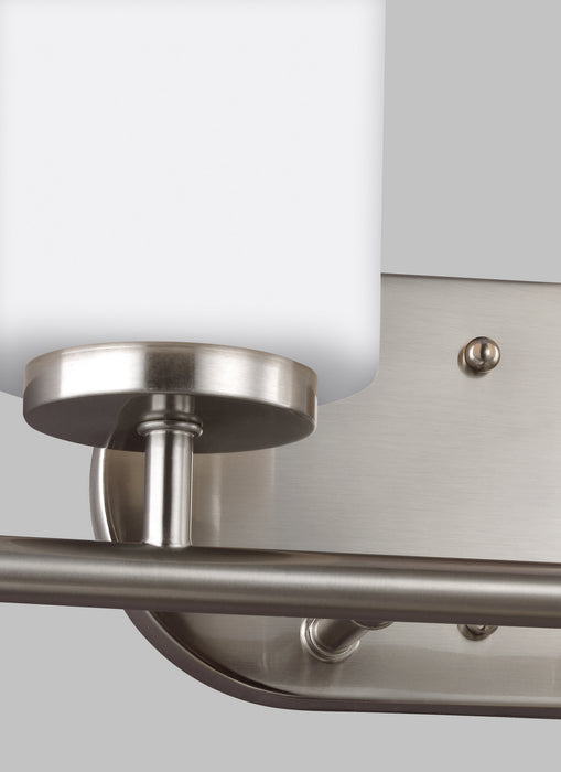 Generation Lighting 41161-962 Two Light Wall / Bath, Brushed Nickel