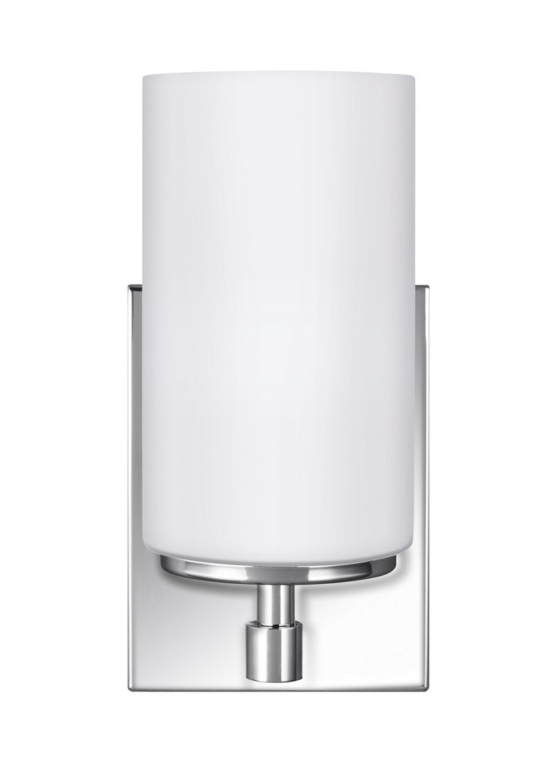 Generation Lighting 4124601-05 One Light Wall / Bath Sconce, Chrome