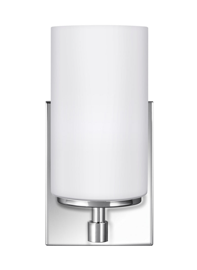 Generation Lighting 4124601EN3-05 One Light Wall / Bath Sconce, Chrome