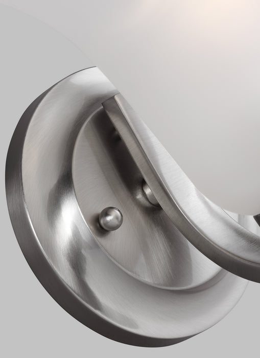 Generation Lighting 4139001-962 One Light Wall / Bath Sconce, Brushed Nickel