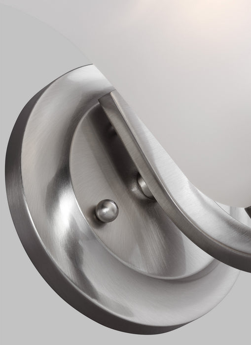 Generation Lighting 4139001EN3-962 One Light Wall / Bath Sconce, Brushed Nickel