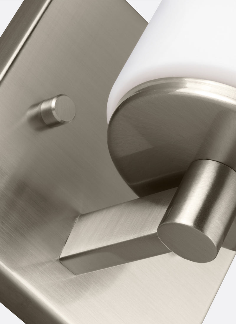 Generation Lighting 4139101-962 One Light Wall / Bath Sconce, Brushed Nickel