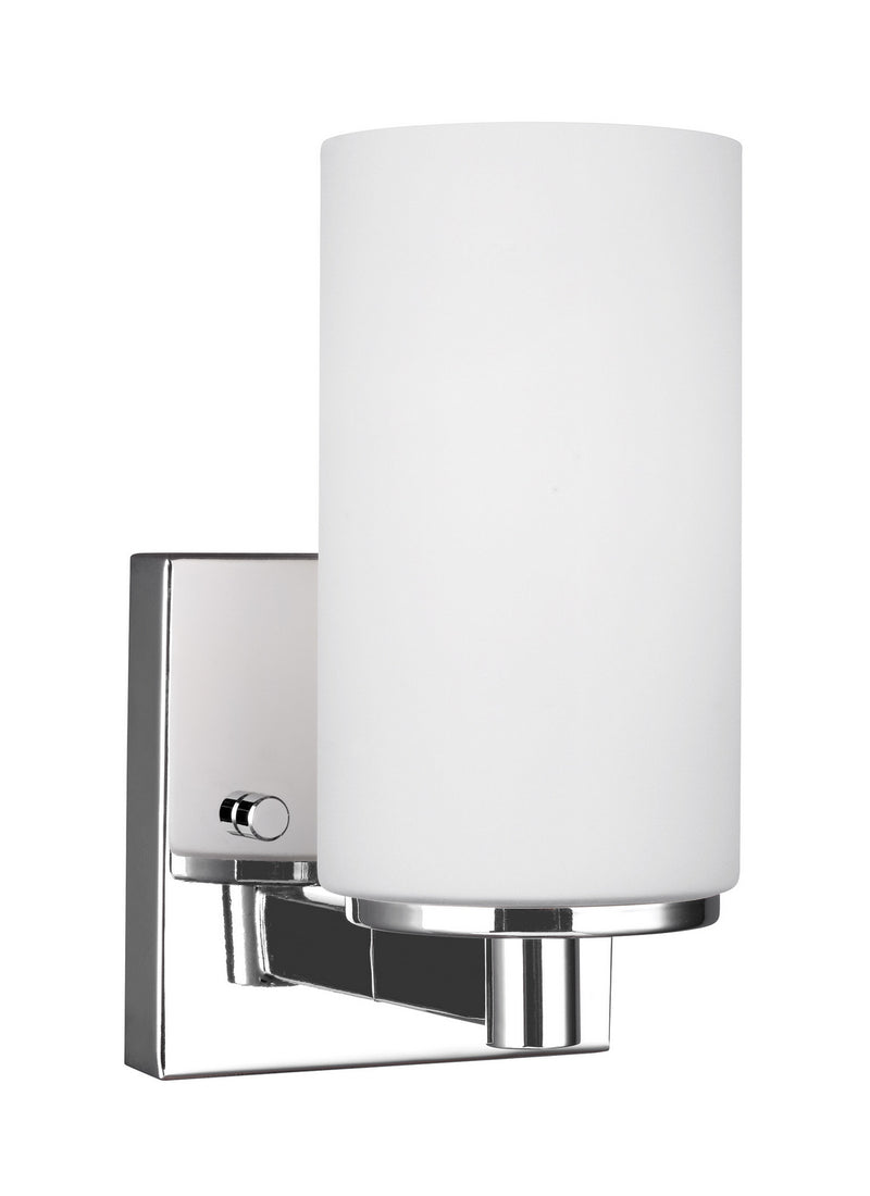 Generation Lighting 4139101EN3-05 One Light Wall / Bath Sconce, Chrome