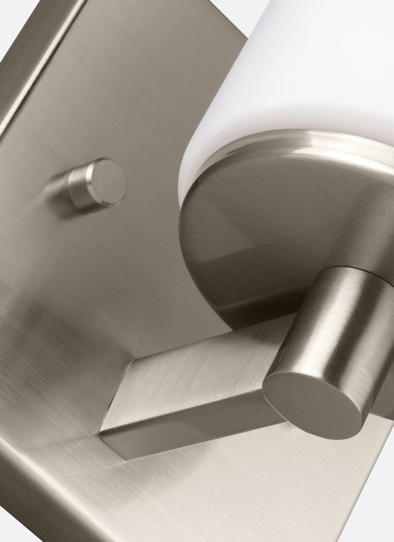 Generation Lighting 4139101EN3-962 One Light Wall / Bath Sconce, Brushed Nickel