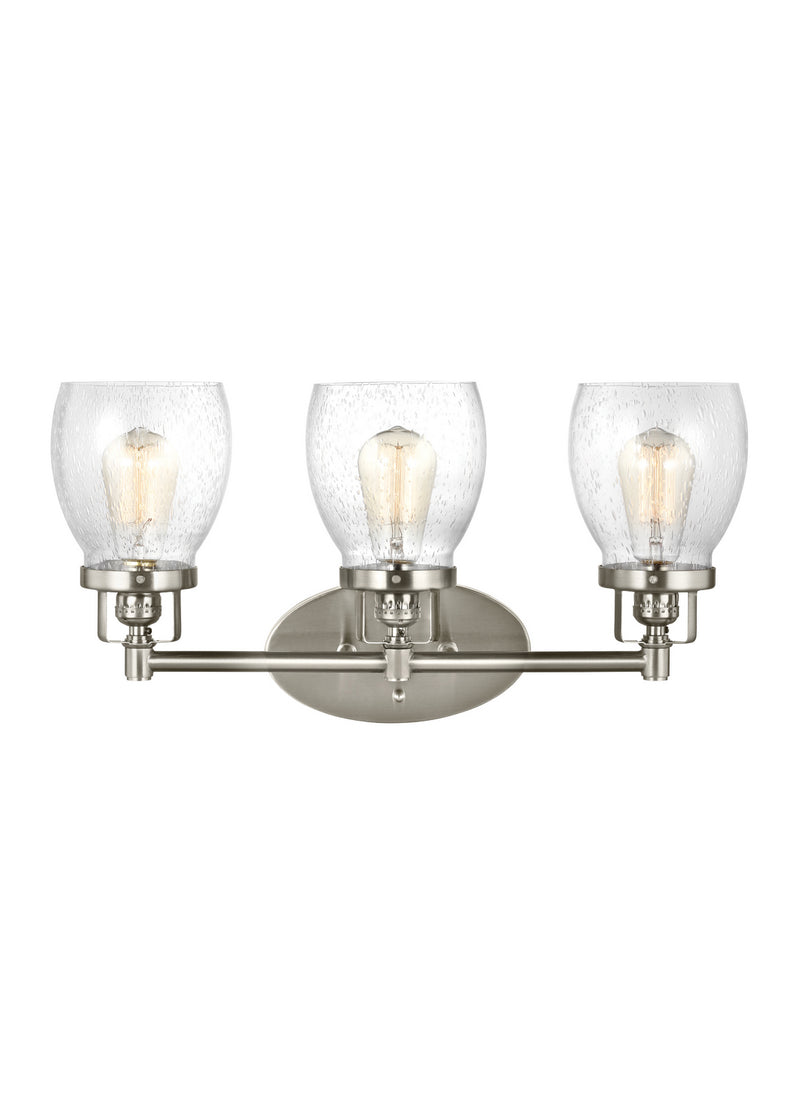 Generation Lighting 4414503-962 Three Light Wall / Bath, Brushed Nickel