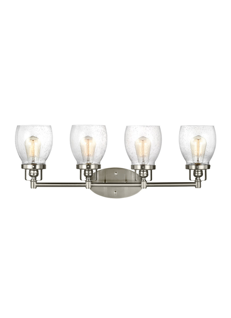 Generation Lighting 4414504-962 Four Light Wall / Bath, Brushed Nickel