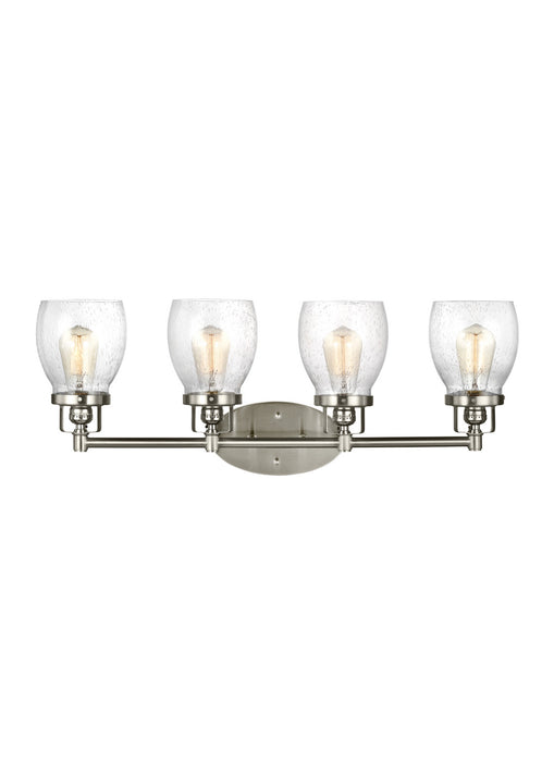 Generation Lighting 4414504-962 Four Light Wall / Bath, Brushed Nickel