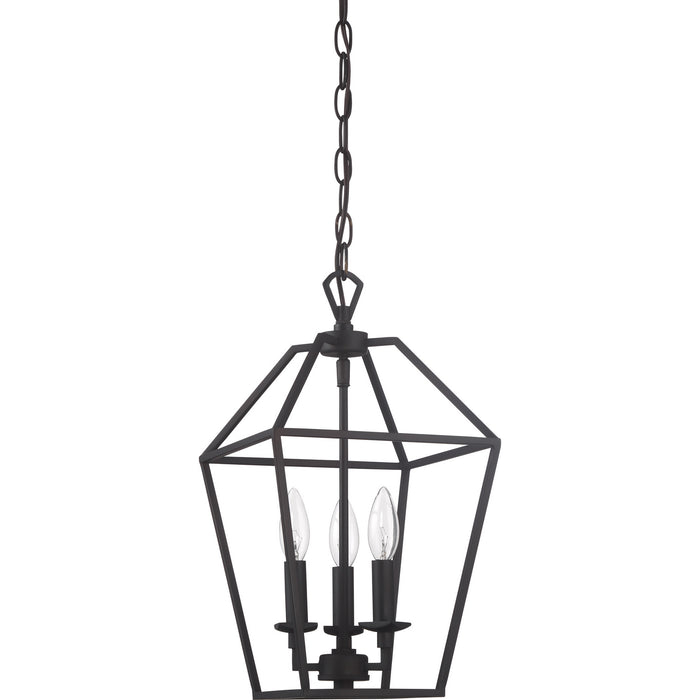 Quoizel AVY5203PN Three Light Foyer Pendant, Palladian Bronze