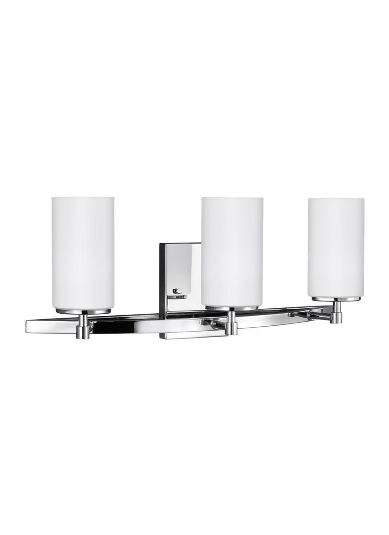 Generation Lighting 4424603-05 Three Light Wall / Bath, Chrome