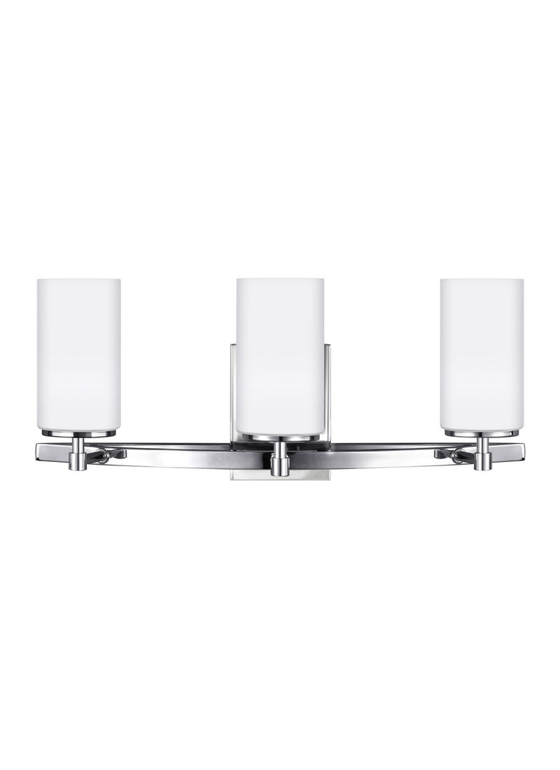 Generation Lighting 4424603EN3-05 Three Light Wall / Bath, Chrome