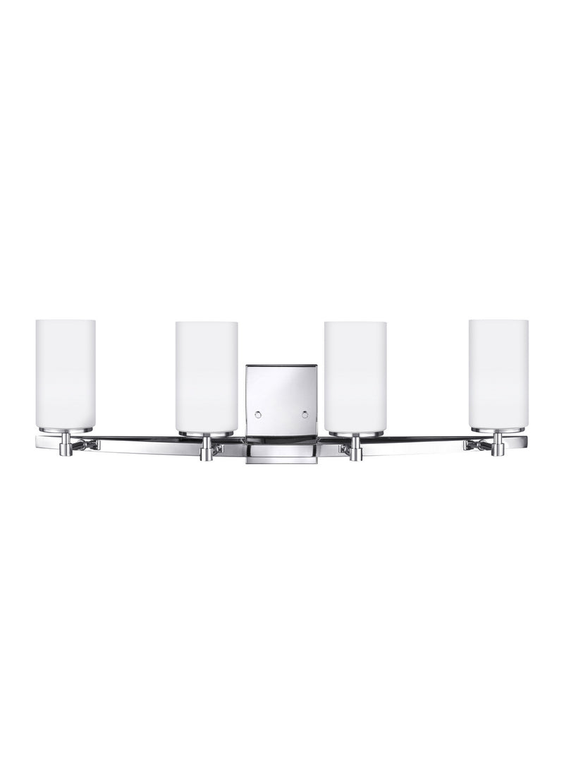 Generation Lighting 4424604-05 Four Light Wall / Bath, Chrome