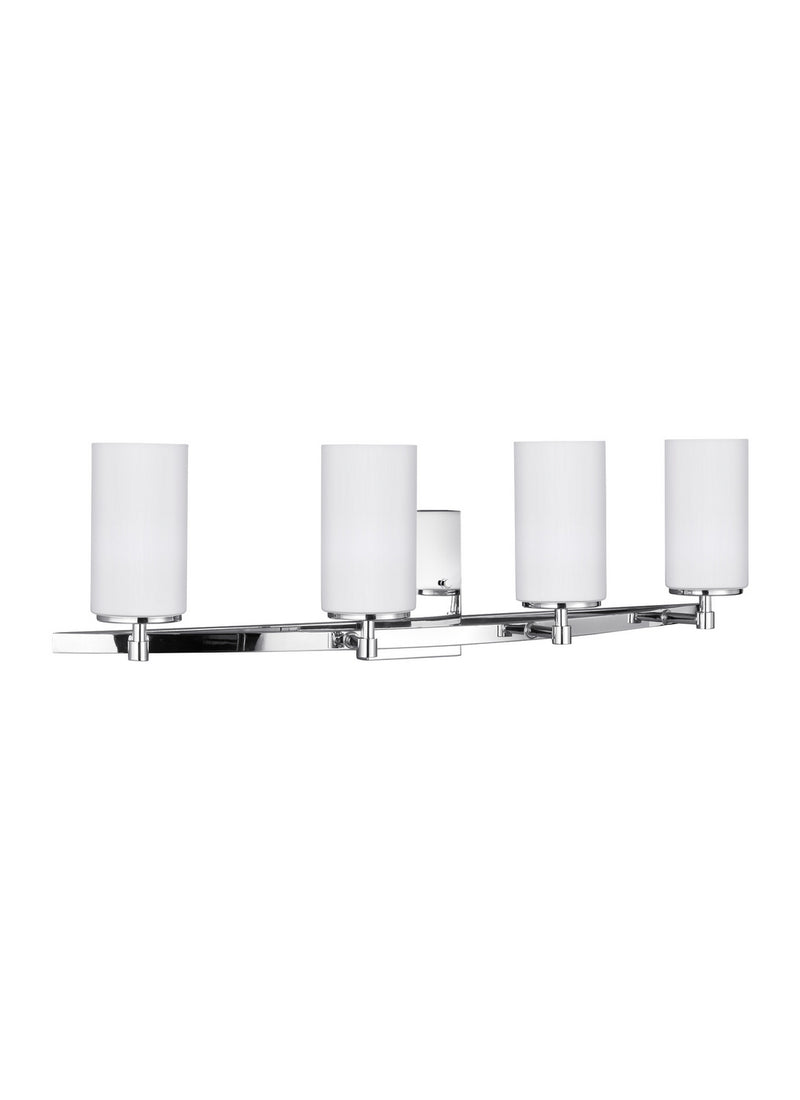 Generation Lighting 4424604EN3-05 Four Light Wall / Bath, Chrome