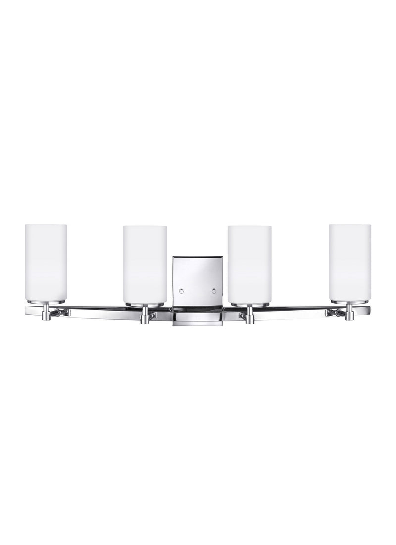 Generation Lighting 4424604EN3-05 Four Light Wall / Bath, Chrome