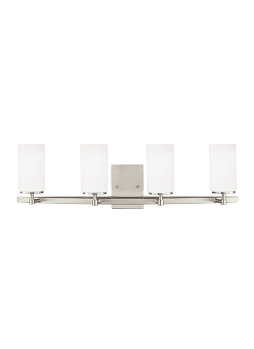 Generation Lighting 4424604EN3-962 Four Light Wall / Bath, Brushed Nickel