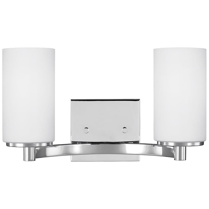 Generation Lighting 4439102-05 Two Light Wall / Bath, Chrome