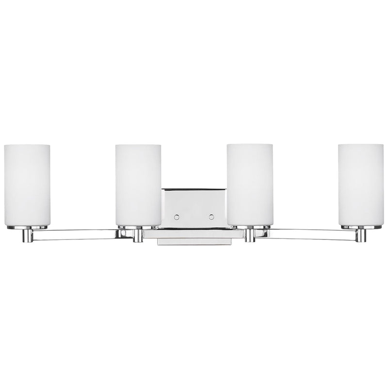 Generation Lighting 4439104-05 Four Light Wall / Bath, Chrome
