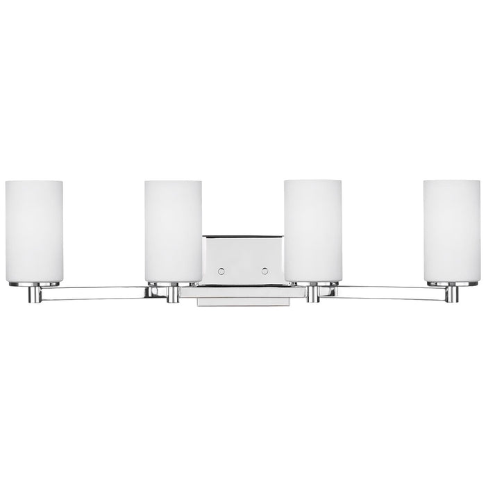 Generation Lighting 4439104-05 Four Light Wall / Bath, Chrome