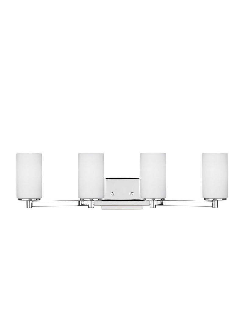 Generation Lighting 4439104EN3-05 Four Light Wall / Bath, Chrome