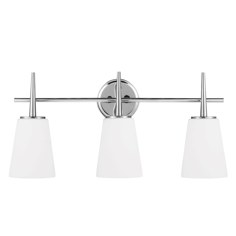 Generation Lighting 4440403EN3-05 Three Light Wall / Bath, Chrome