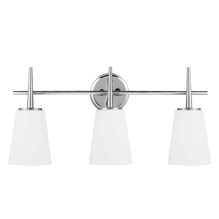 Generation Lighting 4440403EN3-05 Three Light Wall / Bath, Chrome