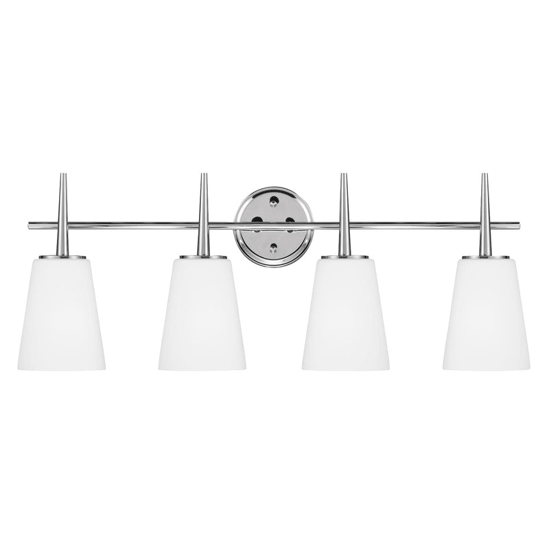 Generation Lighting 4440404EN3-05 Four Light Wall / Bath, Chrome