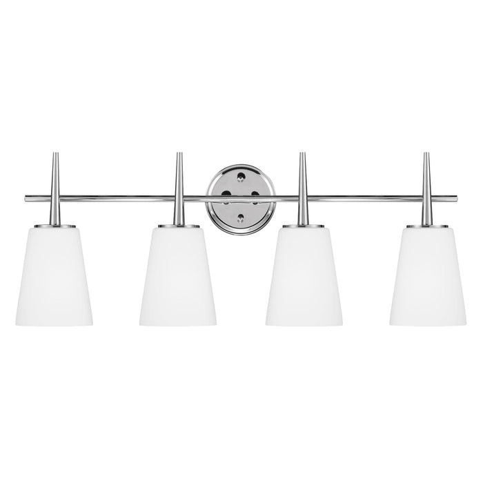 Generation Lighting 4440404EN3-05 Four Light Wall / Bath, Chrome