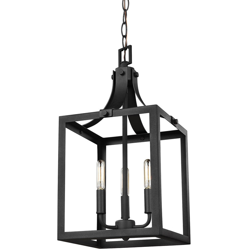 Generation Lighting 5140603EN-12 Three Light Hall / Foyer, Black