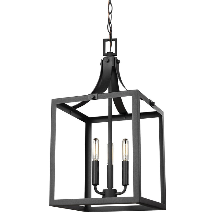 Generation Lighting 5240603EN-12 Three Light Hall / Foyer, Black