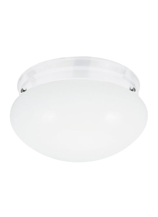 Generation Lighting 5326EN3-15 One Light Flush Mount, White