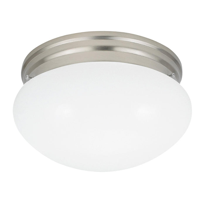 Generation Lighting 5328EN3-962 Two Light Flush Mount, Brushed Nickel