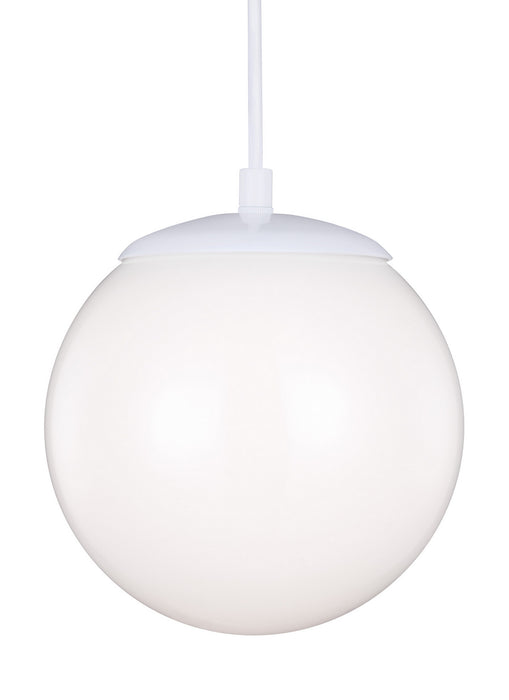 Visual Comfort Studio 6018EN3-15 One Light Pendant, White