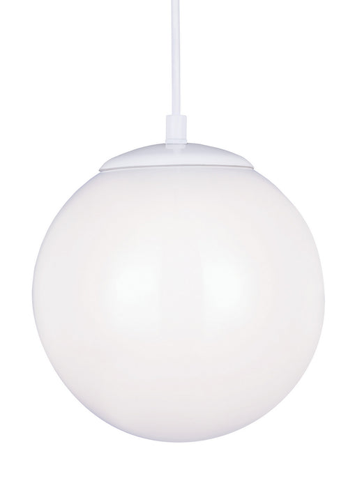 Visual Comfort Studio 6020EN3-15 One Light Pendant, White