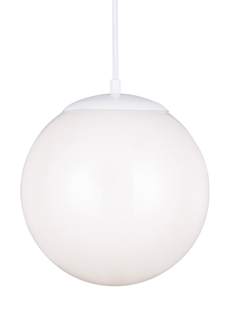 Visual Comfort Studio 6022EN3-15 One Light Pendant, White