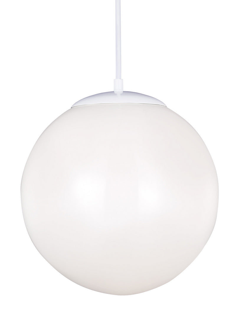 Visual Comfort Studio 6024EN3-15 One Light Pendant, White
