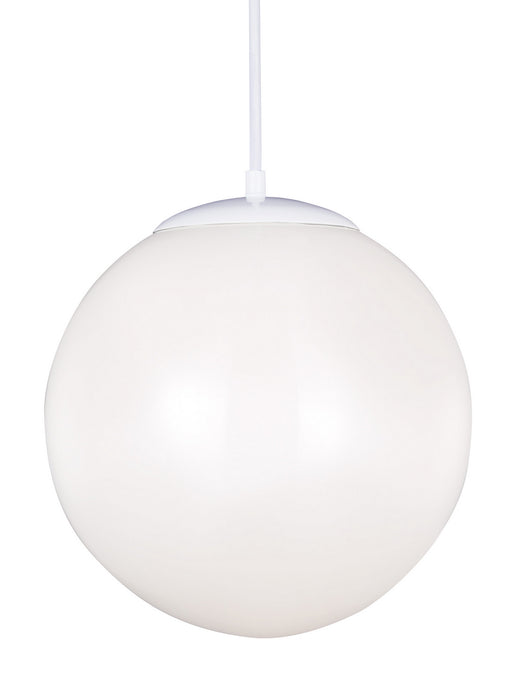 Visual Comfort Studio 6024EN3-15 One Light Pendant, White