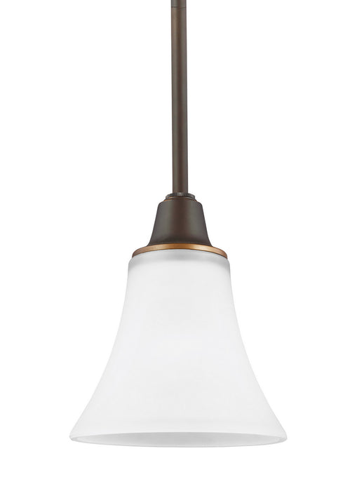 Generation Lighting 6113201EN3-715 One Light Mini-Pendant, Autumn Bronze