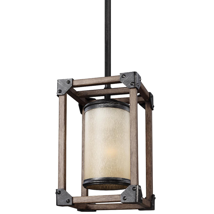 Generation Lighting 6113301EN3-846 One Light Mini-Pendant, Stardust