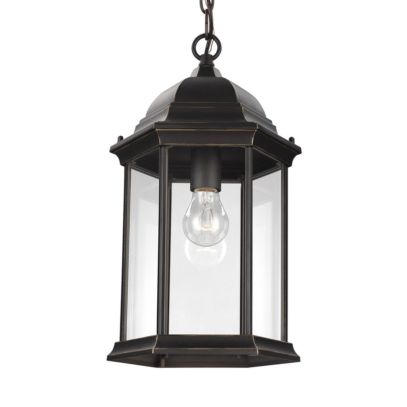 Generation Lighting 6238701-71 One Light Outdoor Pendant, Antique Bronze