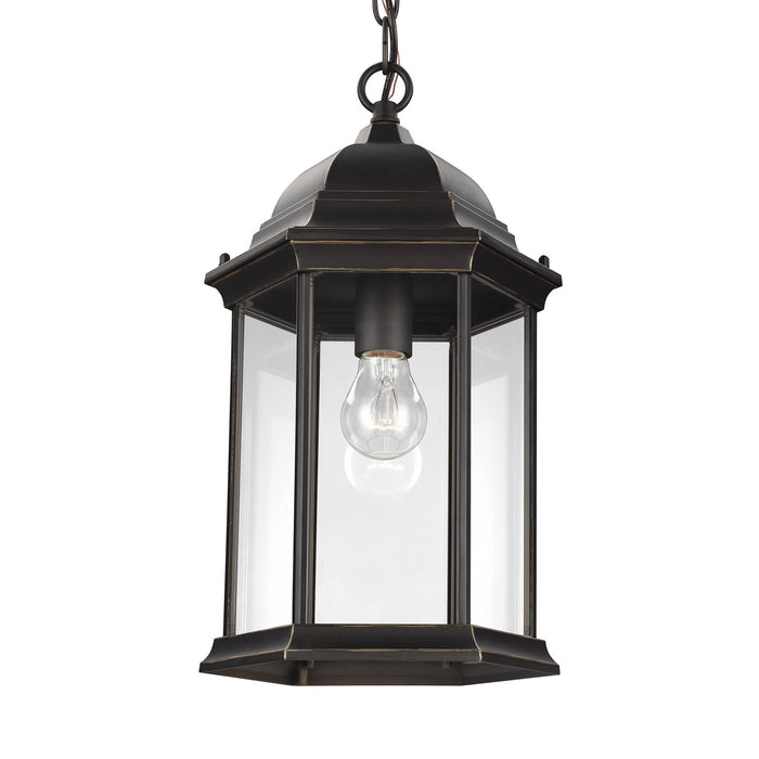 Generation Lighting 6238701-71 One Light Outdoor Pendant, Antique Bronze
