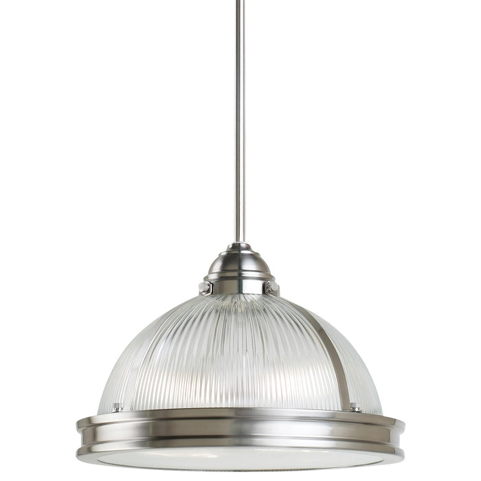 Generation Lighting 65061EN3-962 Two Light Pendant, Brushed Nickel